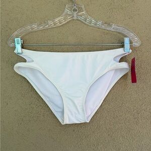 Classic White Bikini Bottom Swimwear